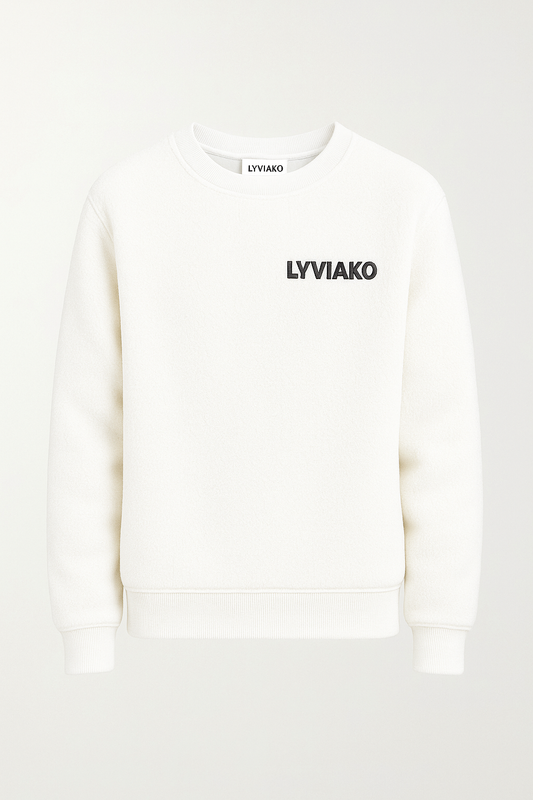 Pull blanc - LYVIAKO