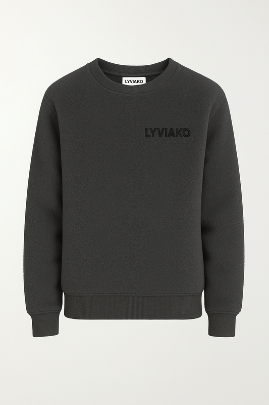 Pull gris foncé - LYVIAKO